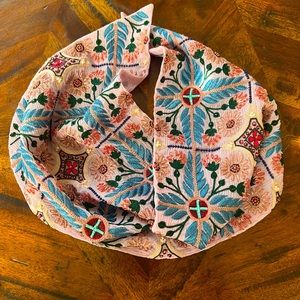 Mignonne Gavigan silk chiffon scarf-floral design